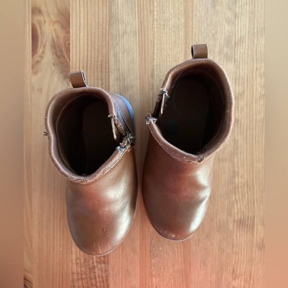 Stride Rite Lucy Boot 7.5T toddler girl in Mauve/Brown - Picture 14 of 14